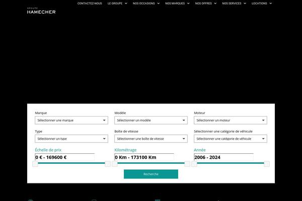 Cardealer theme site design template sample