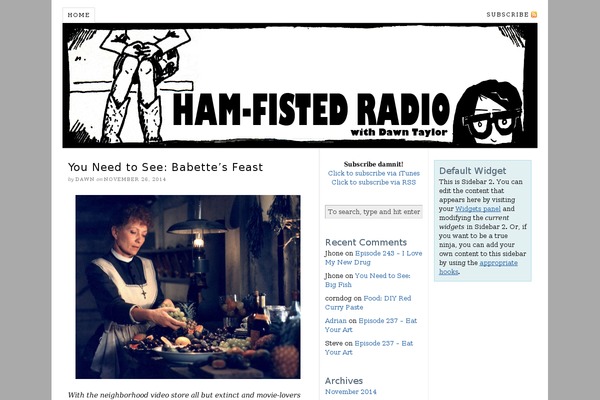 Thesis 1.8 theme site design template sample