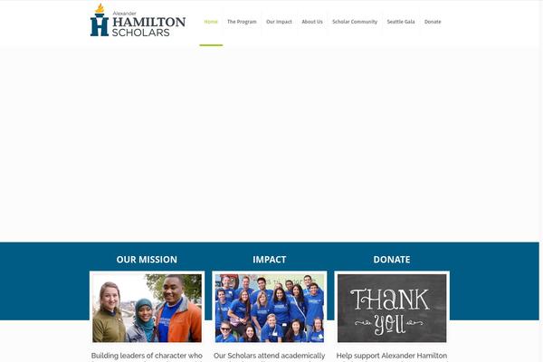hamiltonfriends.org site used Betheme3