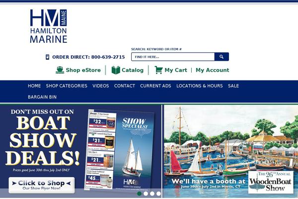 Hm theme site design template sample