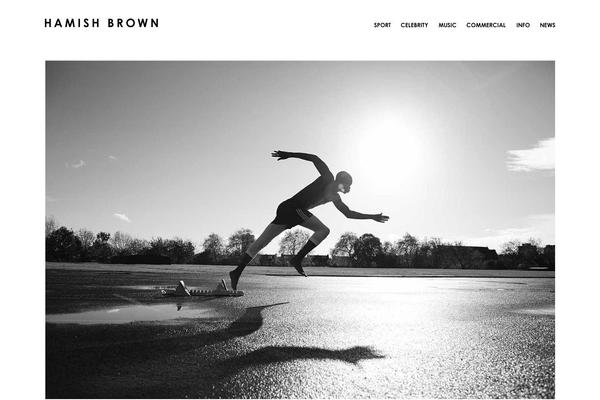hamishbrown.com site used Hb