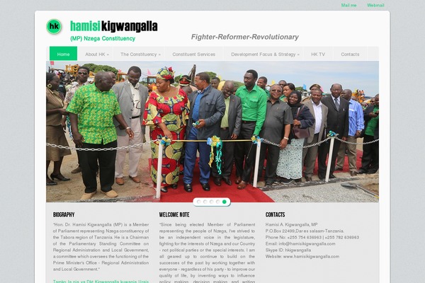 hamisikigwangalla.com site used Hector