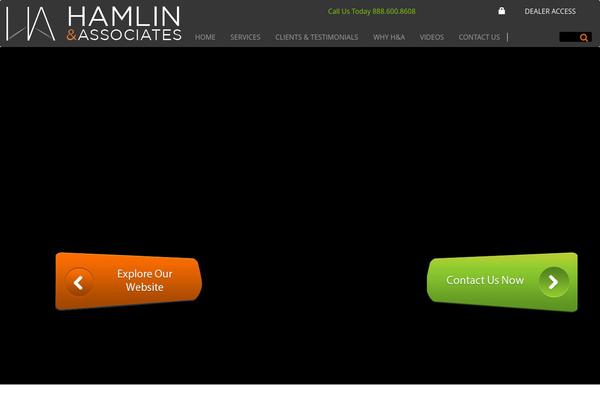 hamlinandassociates.com site used Hamlin