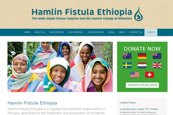 hamlinfistula.org site used Hamlin