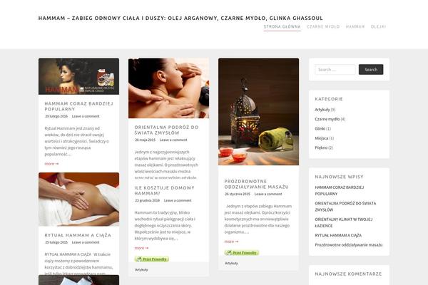 Pieces theme site design template sample