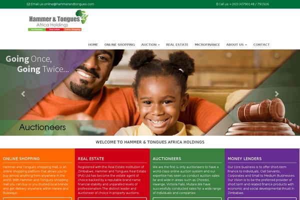 BeTheme Child theme site design template sample