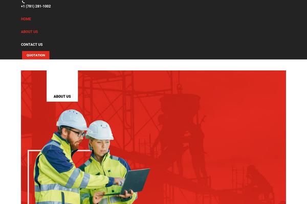 Site using Elementor plugin