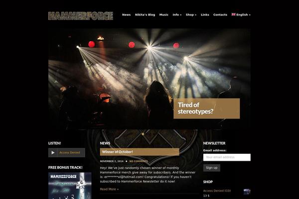 Wp_muzak5-v3 theme site design template sample