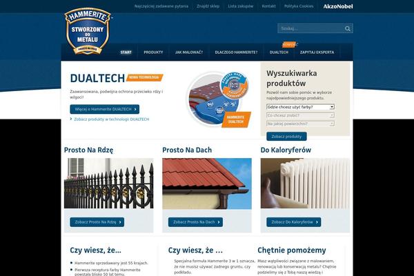 hammerite.pl site used Hammerite