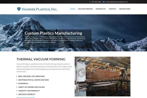 Richer theme site design template sample