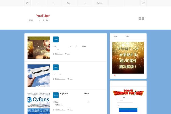 Sinka theme site design template sample