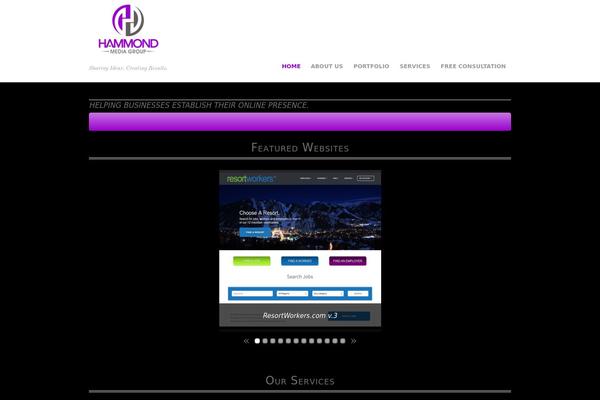 Agency Theme theme site design template sample