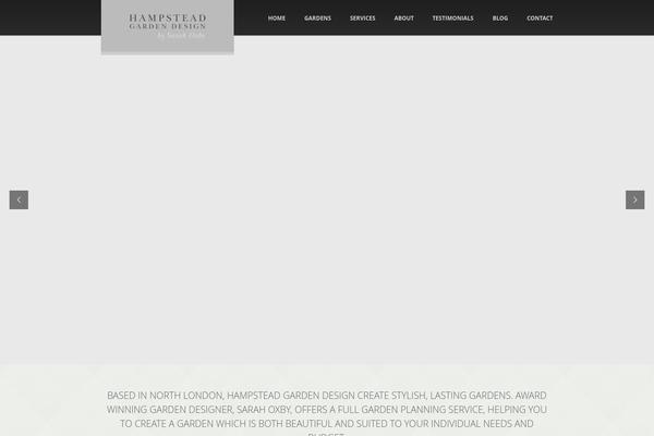 Glisseo theme site design template sample