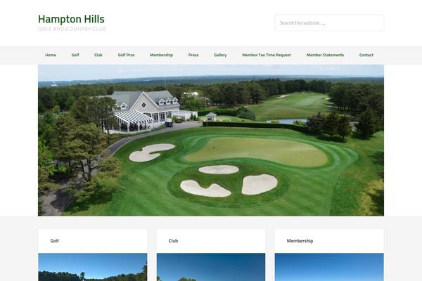 Enterprise Pro theme site design template sample