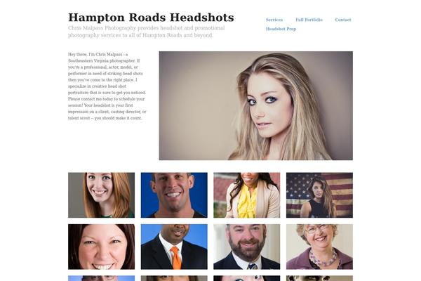 Hatch theme site design template sample