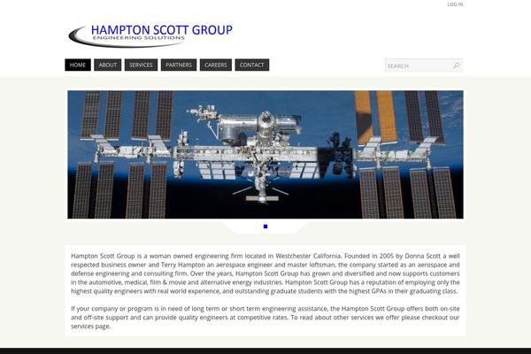 Parabola theme site design template sample