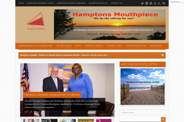 hamptonsmouthpiece.com site used LioMagazine