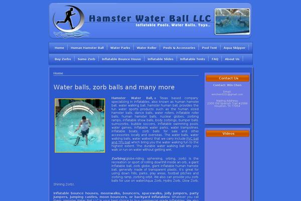 Weaver theme site design template sample