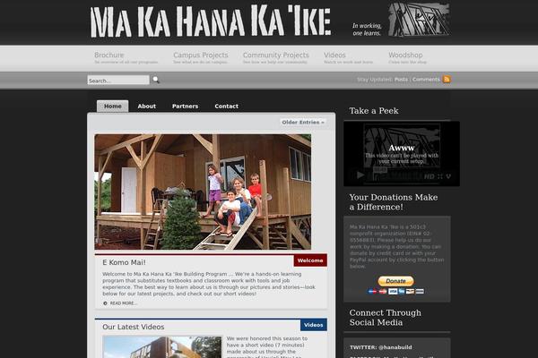 Myweblog theme site design template sample
