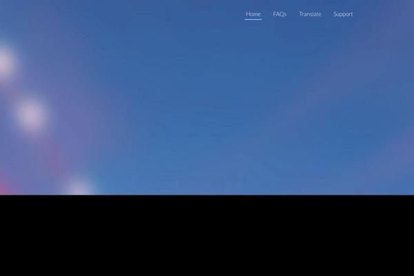 Hanami theme site design template sample