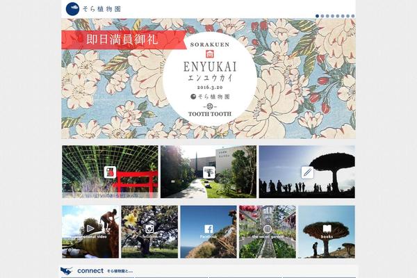 Sora theme site design template sample