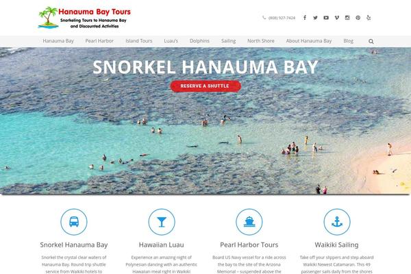 Impreza theme site design template sample