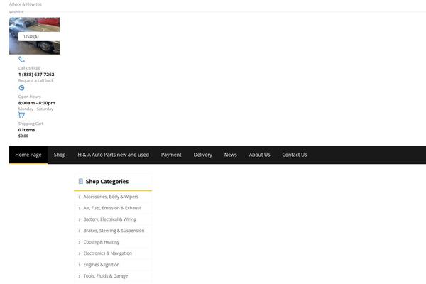 Site using Motors-wpbakery-widgets plugin