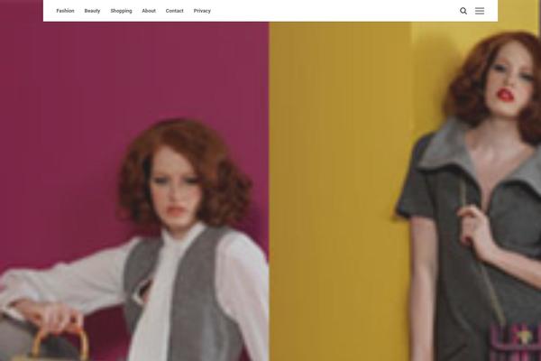 Delish theme site design template sample