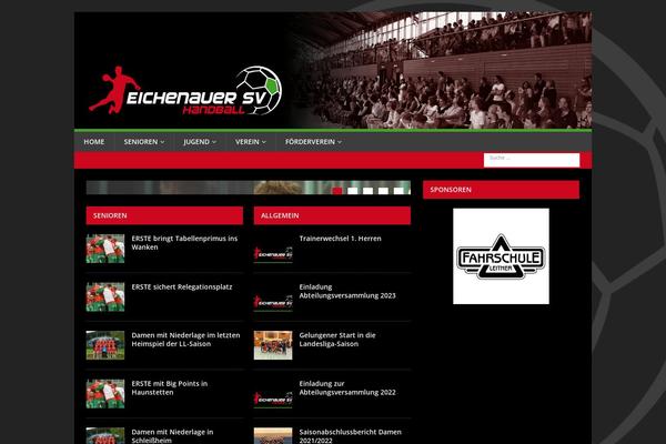 MH Magazine theme site design template sample