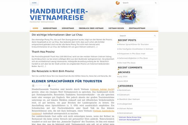 Etravel theme site design template sample