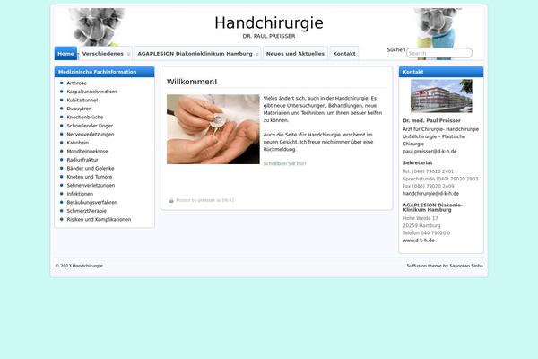 Site using Accordion Menu plugin
