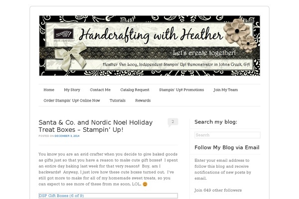 handcraftingwithheather.com site used Corpblack