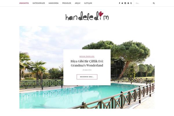 Rosemary theme site design template sample