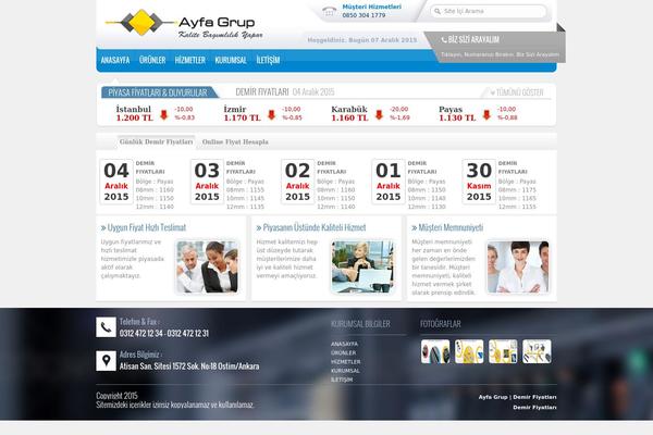 Ktema theme site design template sample