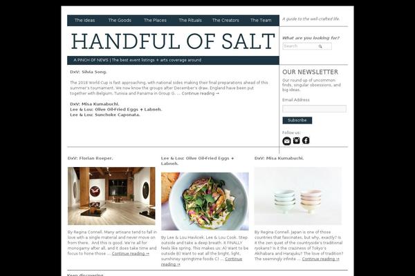 handfulofsalt.com site used Handfulofsalt