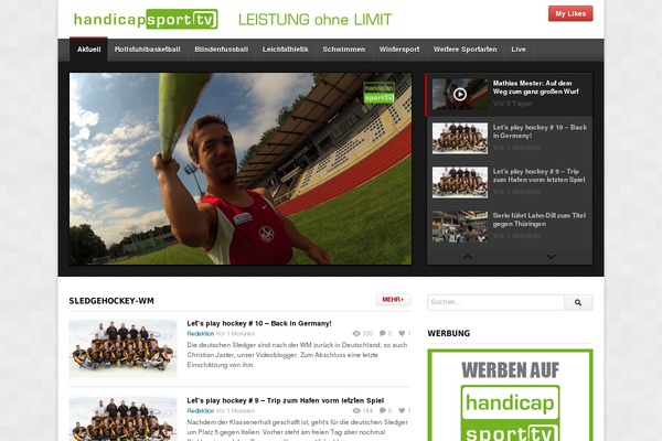 deTube theme site design template sample