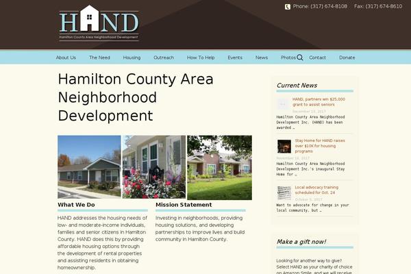 Site using The Social Links plugin