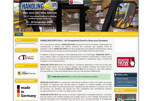handlingexpo.com site used Brook