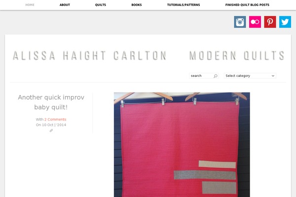 handmadebyalissa.com site used Pinzolo