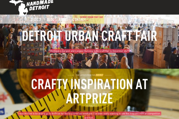 handmadedetroit.com site used 2014