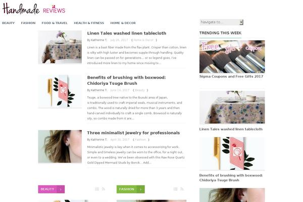 handmadereviews.net site used Entrance-child