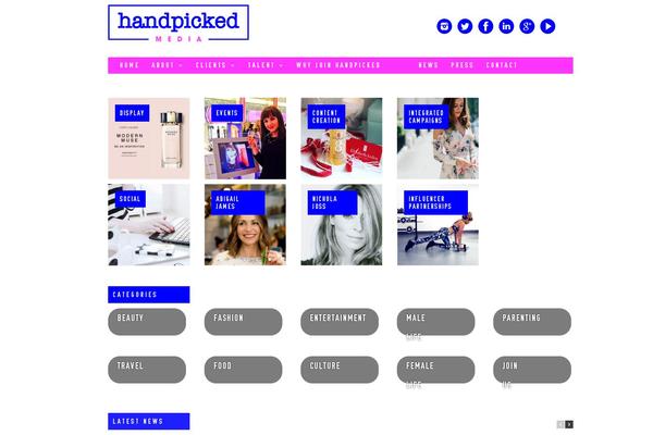 Mu Types theme site design template sample