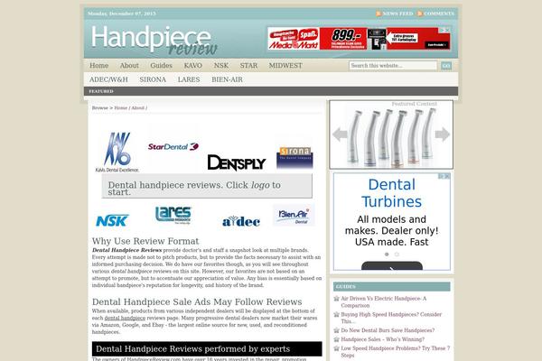handpiecereview.com site used Lifestyle-90210