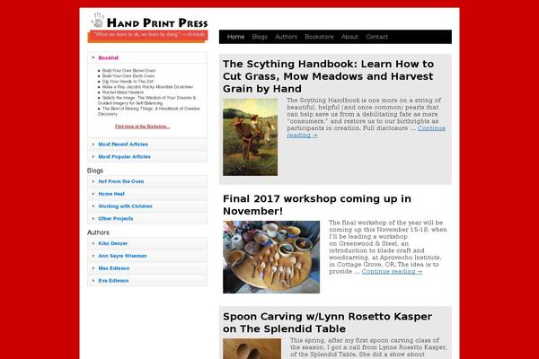 Site using Shopp plugin