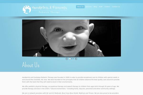 Flare theme site design template sample