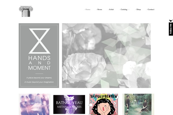 Hatch theme site design template sample