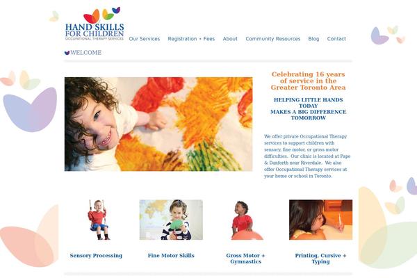 Scope theme site design template sample