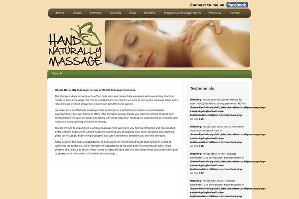 EarthlyTouch theme site design template sample