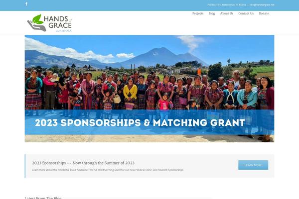 handsofgrace.net site used Avada-5.9.1