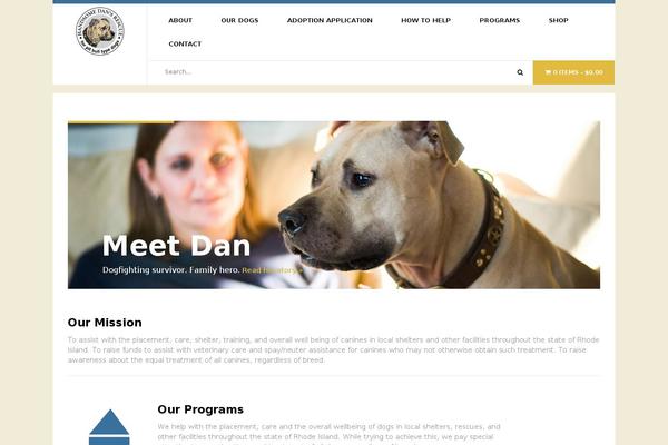 Site using Petfinder Listings plugin
